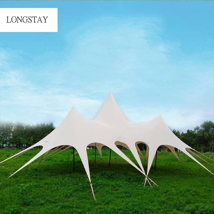 Stylish Four-Hump Outdoor Canopy Tent (2)